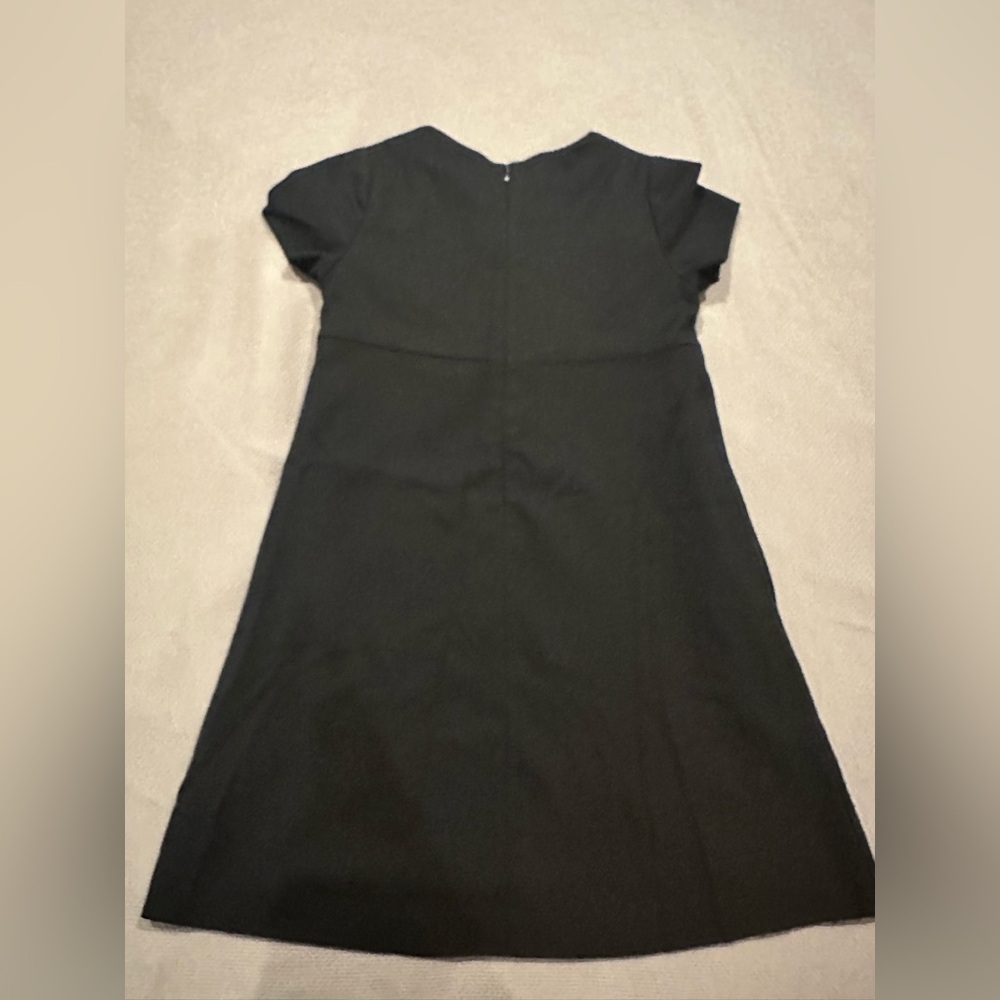 Girls Uniqlo short sleeve dress black sz 9/10